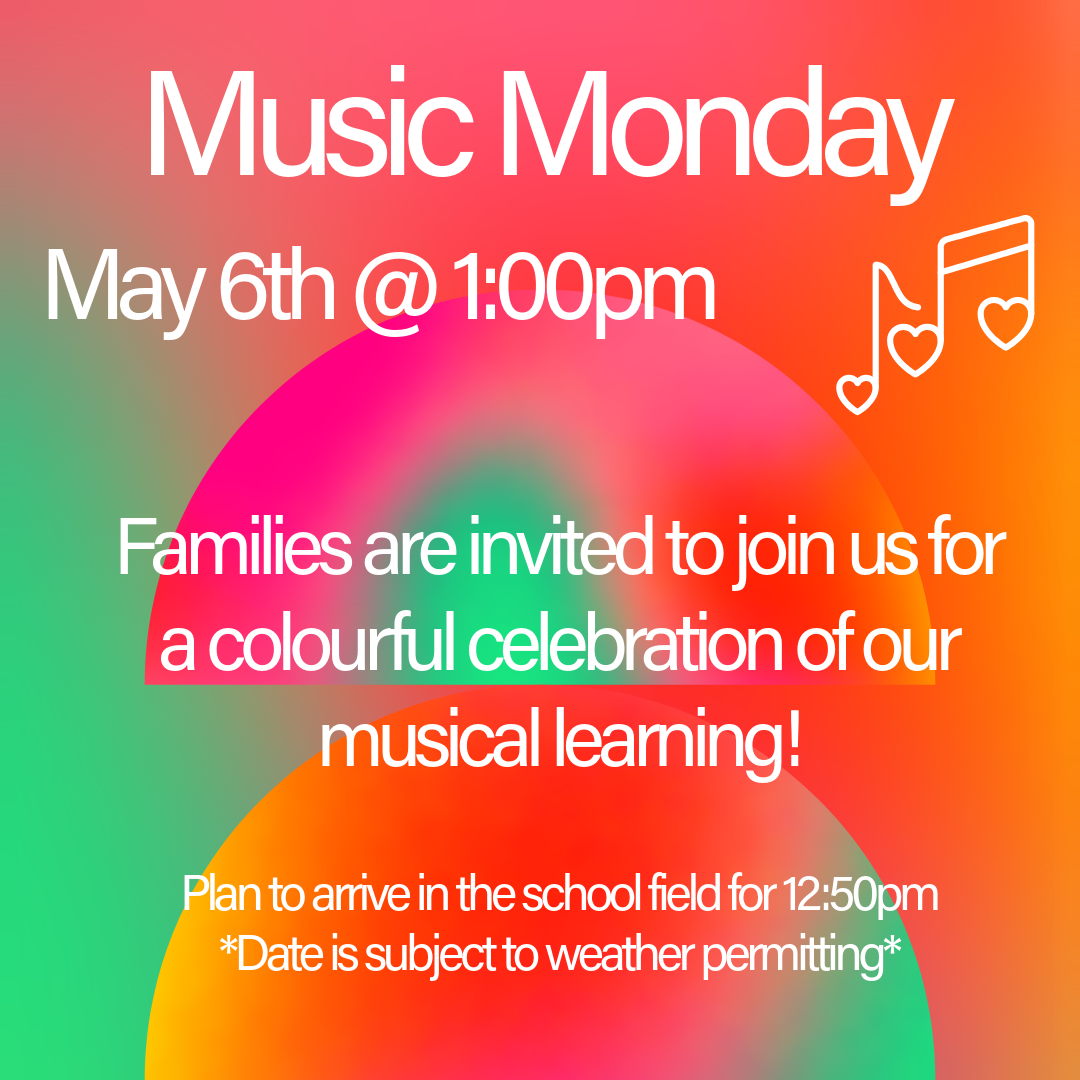 Music Monday Poster 2024